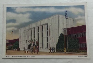 Administration Building Chicago 1934 Internationale Ausstellung. Ak (Z1) - Bild 1 von 2