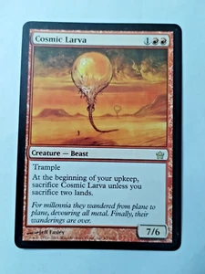MTG Cosmic Larva Fifth Dawn 63/165 Regular Rare - Uncirculated - Picture 1 of 3