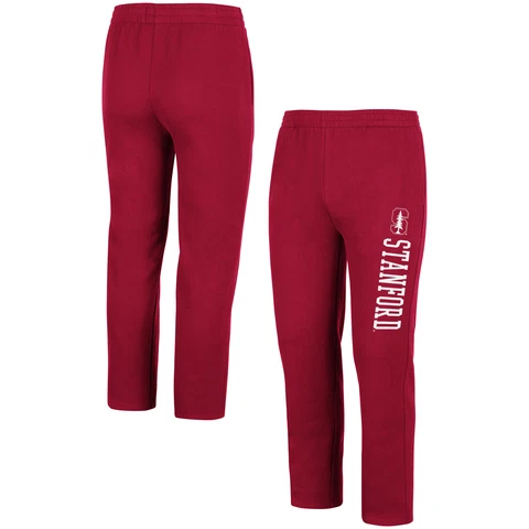 Men's Colosseum Cardinal Stanford Cardinal Fleece Pants Cover