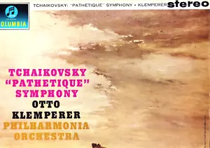 SAX 2458 B/S UK - KLEMPERER - TCHAIKOVSKY - SYMPHONY NO. 6 - "PATHETIQUE" - NM - Imagen 1 de 3