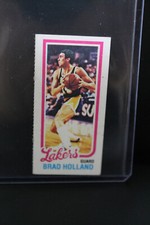 1980-81 Topps Separated Single Panel #138 Brad Holland - Los Angeles Lakers