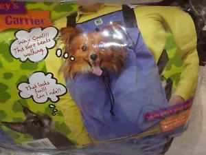 Animal Planet Blue FRONT Carrier Dog Cat Travel new -8lbs tote purse S backpack - Picture 1 of 2