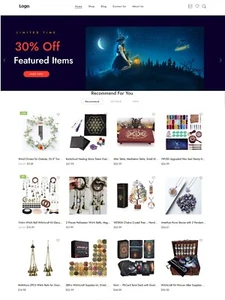 Witchcraft / Metaphysical Store Website Affiliate / DropShipping/ eCommerce - Picture 1 of 4