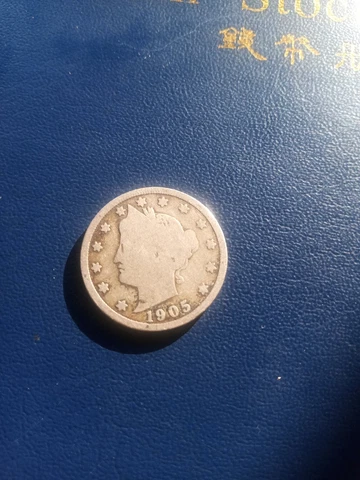 1905 Liberty Head V Nickel 5 Cent Coin Cover