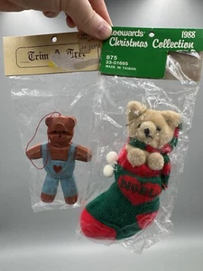 LeeWards Vintage Weihnachtsschmuck Deko 2er Set - Bild 1 von 8