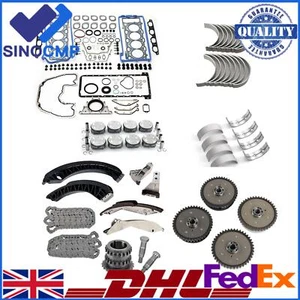 For BMW N62 550i Engine Overhaul Rebuild Kit Timing Chain Cam Gear VVT Adjuster - Picture 1 of 32
