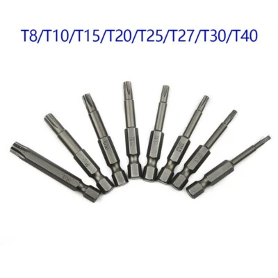 Practical Bit Screwdriver For Manual Screwdrivers T8/T10/T15/T20/T25/T27/T30/T40 - Image 1 of 4