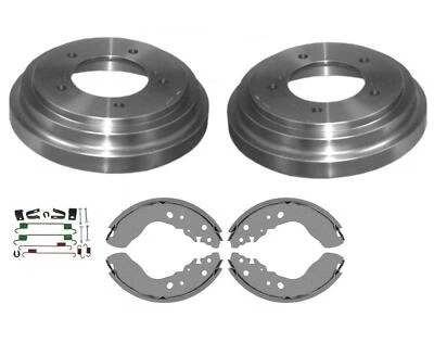 Se adapta a Chevrolet Tracker Sidekick 1996 1997 1998 2 puertas RR tambores de freno y zapatas Foto 1 de 4