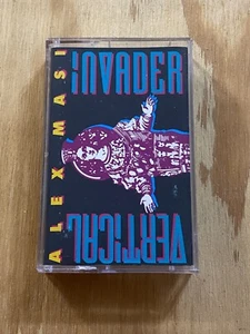 Alex Masi - Vertical Invader Cassette Tap 1990 Metal Blade Records 9 26244-4 Vtg - Picture 1 of 7