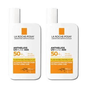 2X La Roche - Posay Anthelios LSF50 Ultraschutz unsichtbare Flüssigkeit Creme - Bild 1 von 2