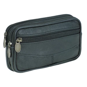 Leder Hüfttasche Gürteltasche Bauchtasche Geldbörse Portemonnaie Gürtelbörse - Bild 1 von 2