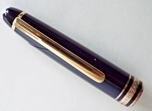 Parts cap 4 Montblanc Meisterstück 144 Fountain 163 Rollerball pen Gold Germany - Picture 1 of 8