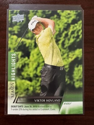 2024 Upper Deck UD Golf  #65 Viktor Hovland - Image 1 of 2