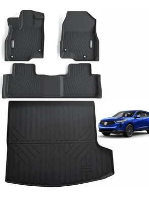 WAYIDSS Floor Mats & Trunk Mat Custom Fit for Acura RDX 2019-2023 2024, 1st & - Image 1 of 4