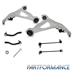 6x Front Lower Control Arm Sway Bar Tie Rod for 2013-2019 Nissan Pathfinder QX60 - Picture 1 of 12