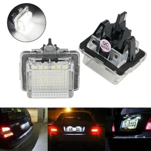 2x LED Kennzeichenleuchte Für Mercedes S Klasse W221 ab 2005 E Klasse W212 2009- - Picture 1 of 10