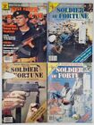 Soldier Of Fortune Magazine Lot Of 4 Issues 1986, 1987, 1989, 1992