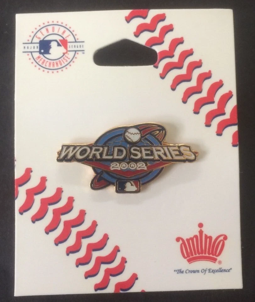 World Series 2002 Game Pin - New - MLB - Anaheim Los Angeles Angels SF Giants - Image 1 of 1