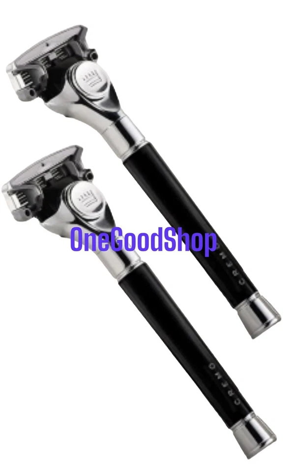 2 x NUEVO Sistema de Maquinilla de Afeitar Cremo Negro Superior Barber Grado 5 Hojas con Cartucho Foto 1 de 1
