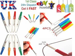 Seam Ripper Stitch Cutter Unpicker Sewing Tool Thread Picker Plastic Craft 4 Pcs - Picture 1 of 12