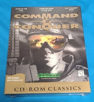 COMMAND & CONQUER Classsics Big Box PC Win 95 Westwood (Brand New Sealed) - Image 1 of 4