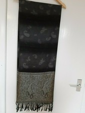 Charcoal Grey Pashmina.
