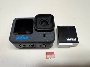 GOPRO HERO 12 BLACK W/ BATTERY / SD CARD WORKING ACTION CAMERA - Picture 1 of 13