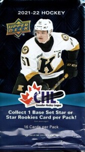 2021-22 Upper Deck CHL Hockey Single Cards 1 - 150 - You Pick