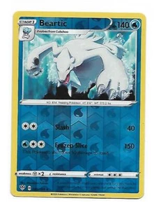 Pokémon TCG Beartic Darkness Ablaze 049/189 Reverse Holo Rare - Picture 1 of 1