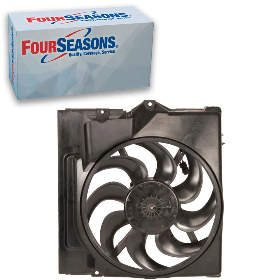 4 季空调冷凝器风扇组件适用于 1993 - 1995 宝马 318is — 第 1/4 张图片