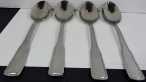 Reed & Barton Set of 4 Stainless Steel Flatwear Spoons 6 3/8" Height - Picture 1 of 6