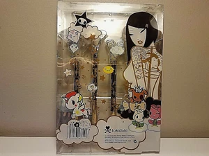 Tokidoki Piturra LIMITED EDITION 4 pc 24 KARAT Brush Set for Sephora NEW IN BOX! - Picture 1 of 8