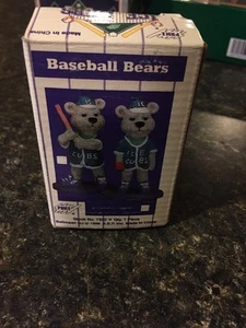 Ice Cubs MLB Baseball Bears Figurina Terqouise molto carina spedizione gratuita - Foto 1 di 8