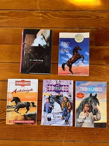 Mixed Lot of Thoroughbred KING OF THE WIND No Small Thing Horse Books: - Picture 1 of 7