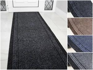 New Long Durable Anti Slip Hallway Runner Commercial Rugs Custom Length PER FOOT - Picture 1 of 25