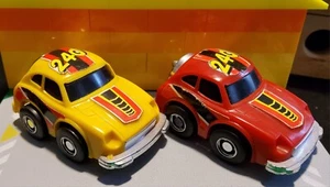 Nomura Toy Mini Friction Car, Yellow and Red  240 - Japan - Picture 1 of 4