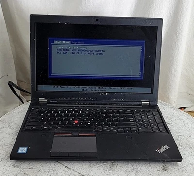 Portátil Lenovo ThinkPad P50 20EN0013US Core I7-6700HQ 8 GB 500 GB VER NOTAS Foto 1 de 4