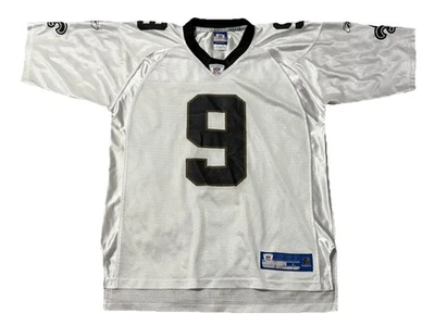 Camiseta de fútbol americano Reebok On Field New Orleans Saints Drew Brees #9 NFL talla L Foto 1 de 4