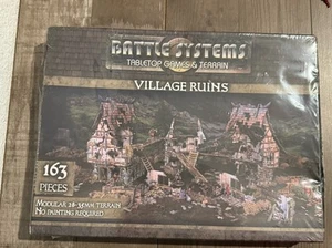 Battle Systems - Giochi da Tavolo e Terreno - Village Ruins 3d Fantasy War Game - Foto 1 di 7