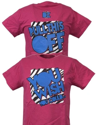 Camiseta rosa Dolph Ziggler You Wish You Could Pull This Off para hombre Foto 1 de 4