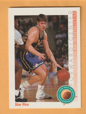 Darren Morningstar Pittsburgh Panthers 1992 Star Pics #6 Stevenson Washington - Image 1 of 2