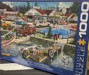 ⚡️Let's Go Fishing by Ken Zylla (Jigsaw) - Picture 1 of 2