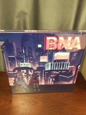 BNA: BRAND NEW ANIMAL Vinyl- DELUXE EDITION - Pink With Black And White Splatter - Image 1 of 4