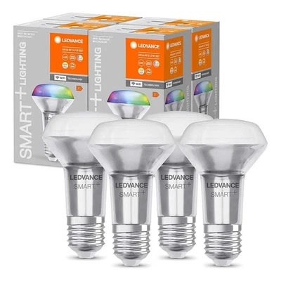 4 x LED Smart+ R63 Reflektor 4,7W = 60W E27 matt 345lm RGBW 2700-6500K App WiFi - Bild 1 von 4