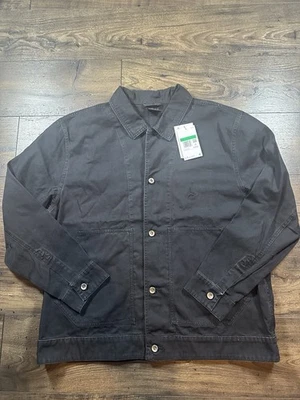 Chaqueta de mezclilla Jordan Essentials Chicago para hombre talla XL negra FN4527-010 Foto 1 de 4