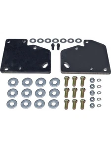 Trans-Dapt Motor Mount Solid Frame Mount Plates Bolt-On Steel GM Compact (4689) - Picture 1 of 12