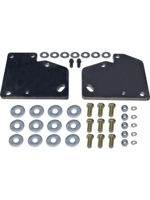 Trans-Dapt Motor Mount Solid Frame Mount Plates Bolt-On Steel GM Compact (4689) - Image 1 of 4