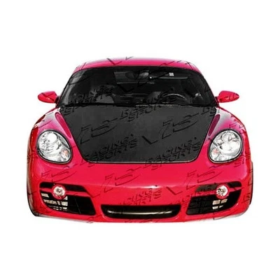 For Porsche Cayman 2006-2012 VIS Racing 06PSCAM2DOE-010C Carbon Fiber Hood Foto 1 de 2