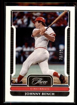 2023 Three & Two Johnny Bench Reds #69 /99 - Image 1 of 2