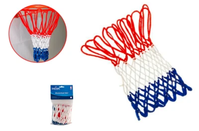 VIC_SPACE1 NBA Basketball Net Logo Spalding Red White Blue Heavy Duty All Weather Outdoor